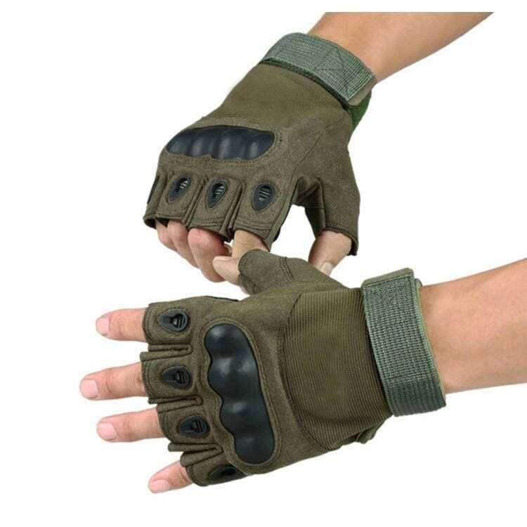 Gloves Tactical Olive L, XL у складі від компанії Premium - фото 1