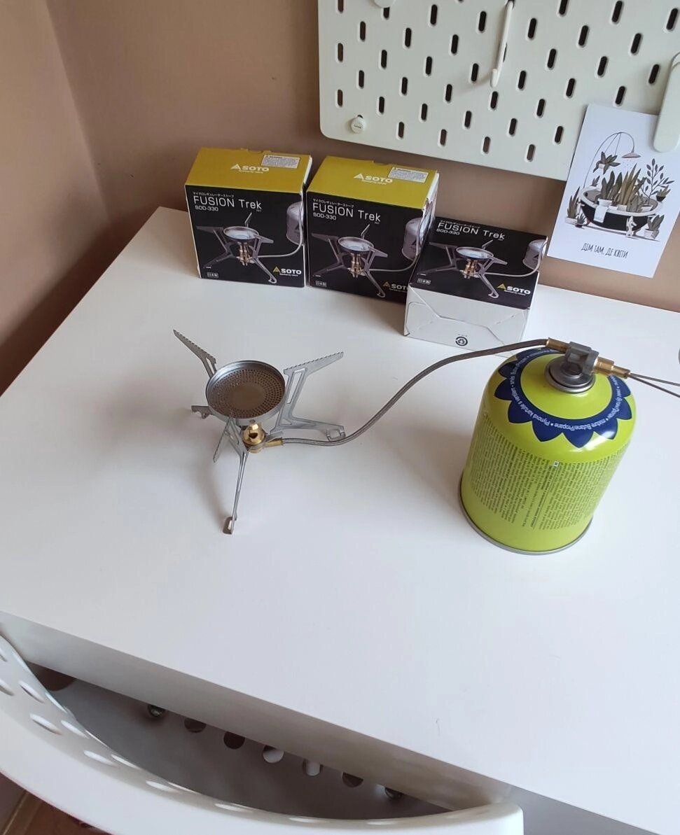 Горілка газова SOTO Fusion Trek виносна пальник msr jetboil від компанії Premium - фото 1