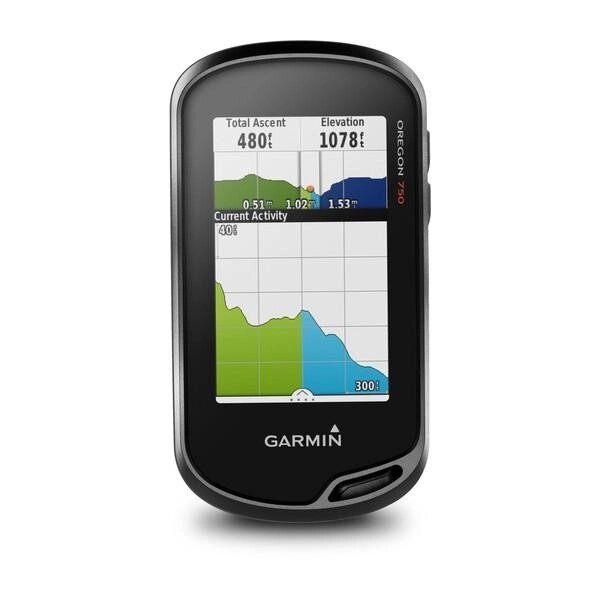 GPS-навігатор багатоцильовий Garmin Oregon 750 чорний (010-01672-24) від компанії Premium - фото 1