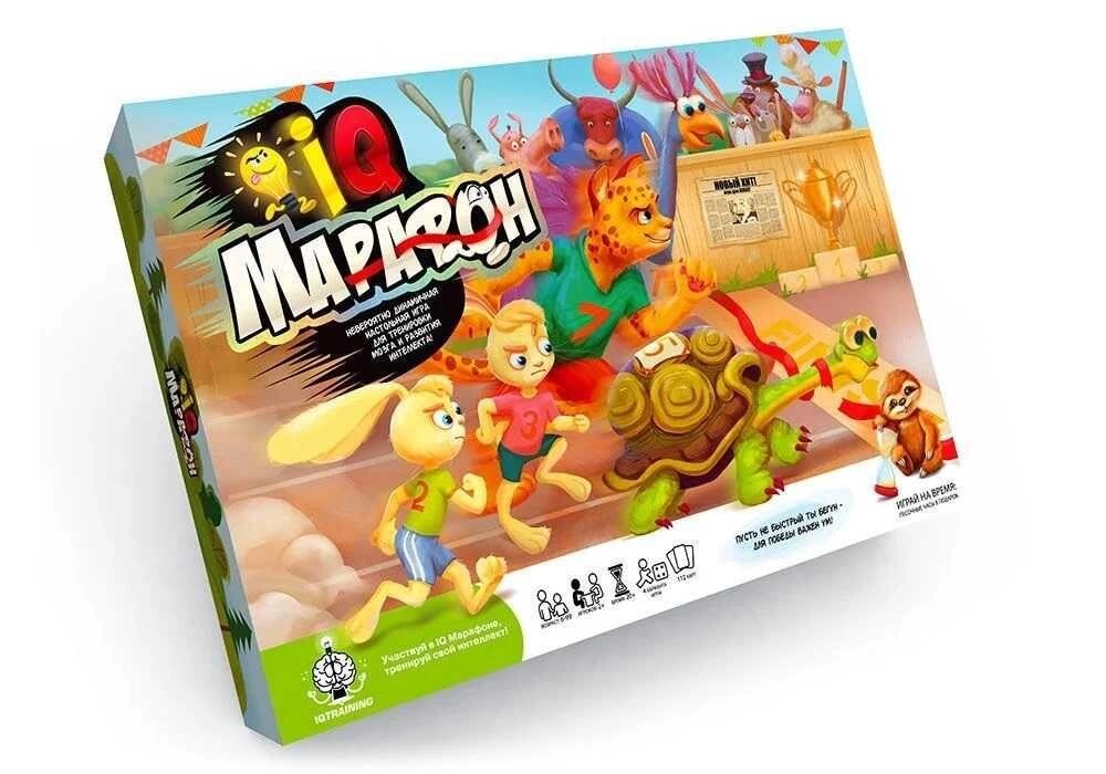 Гра настільна Danko Toys IQ Марафон укр Львів від компанії Premium - фото 1