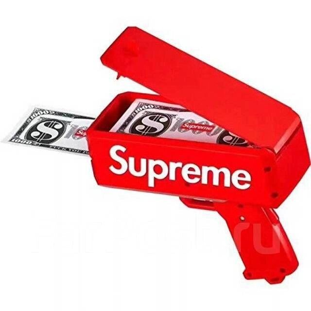 Грошовий пістолет Supreme Money Gun для стрільби грошима топ ціна від компанії Premium - фото 1