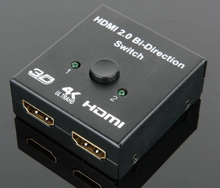 HDMI світч 4K/свіч 2 напрямки Switch/Spliter bi direction сплітер від компанії Premium - фото 1