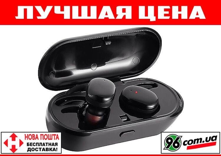 Хіт! Бездротові bluetooth навушники Touch Two TWS + кейс для заряджання від компанії Premium - фото 1