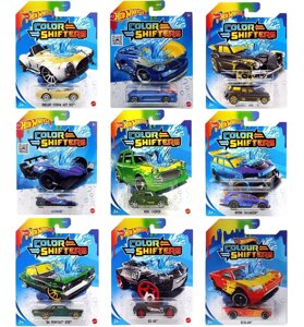 Hot Wheels меняющие цвет машинки Хот Вілс, що змінюють колір