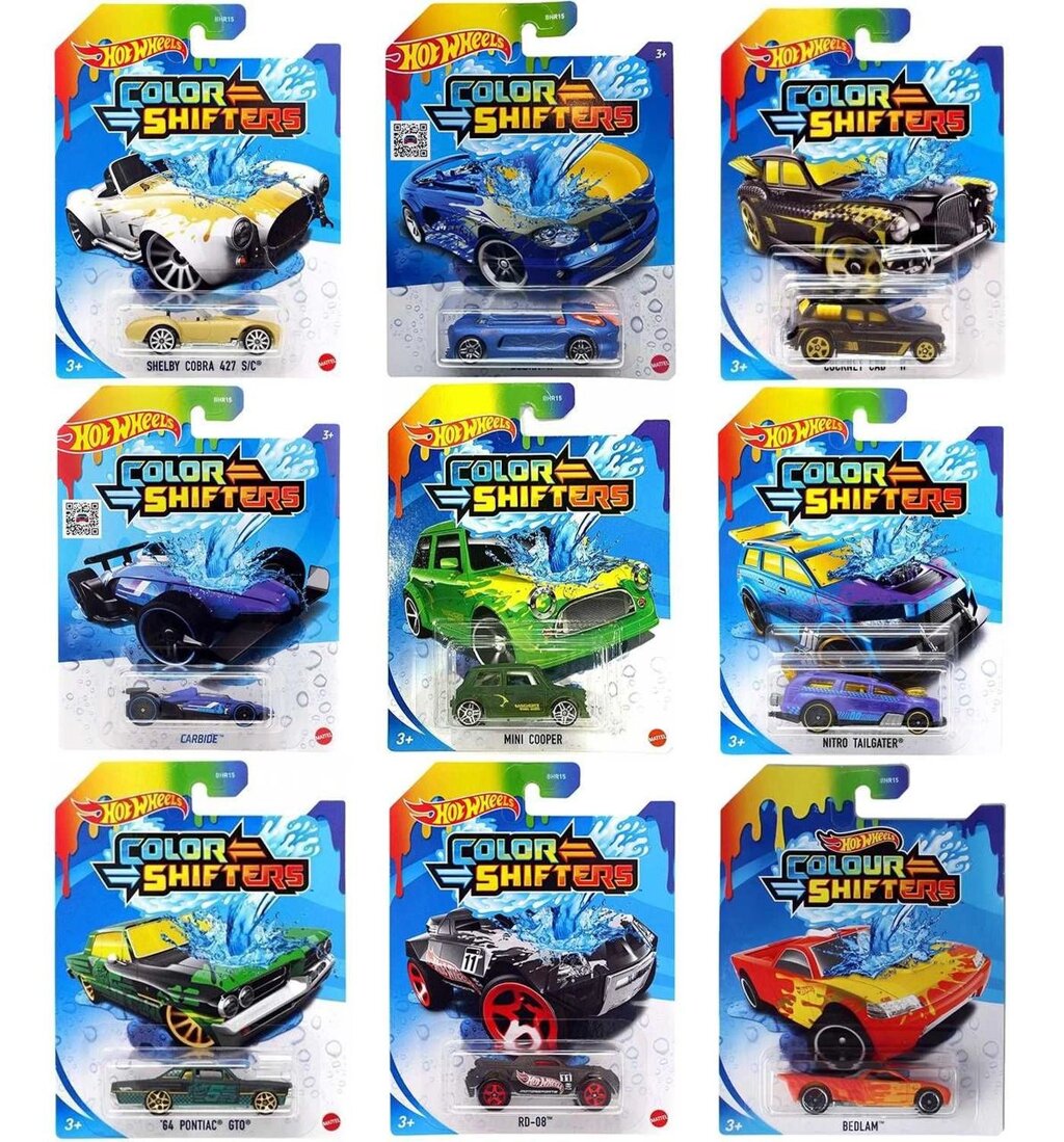 Hot Wheels меняющие цвет машинки Хот Вілс, що змінюють колір від компанії Premium - фото 1