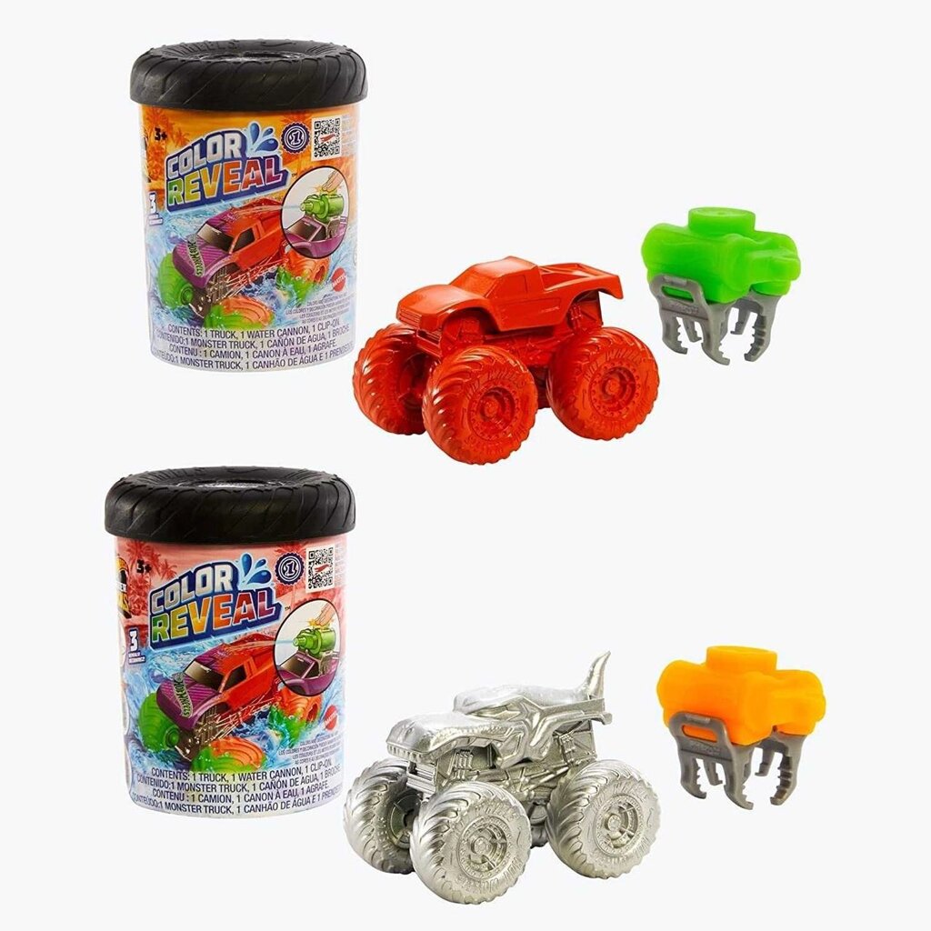 Hot Wheels монстр-траки, що змінюють колір. Хот Вілс новинка сезону від компанії Premium - фото 1