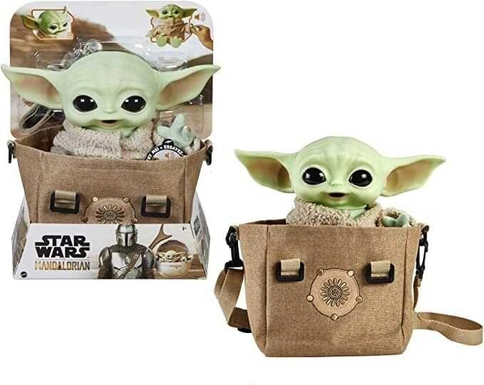 Іграшка Дитя Йода малюк Грого зі звуком Yoda Mattel Star Wars у сумці від компанії Premium - фото 1