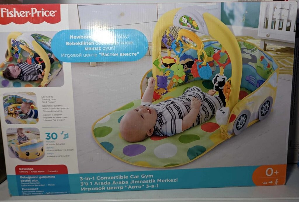 Ігровий килим та ігровий центр, СНІССO, FISHER-PRICE, BABY TILLY від компанії Premium - фото 1