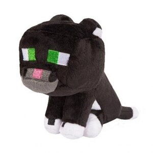 Іграшка м'яка Чорний кіт із Майнкрафт/Minecraft/Cat black