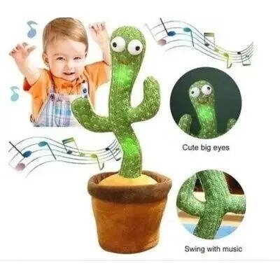 Інтерактивна іграшка, що говорить танцюючий Кактус Dancing Cactus від компанії Premium - фото 1