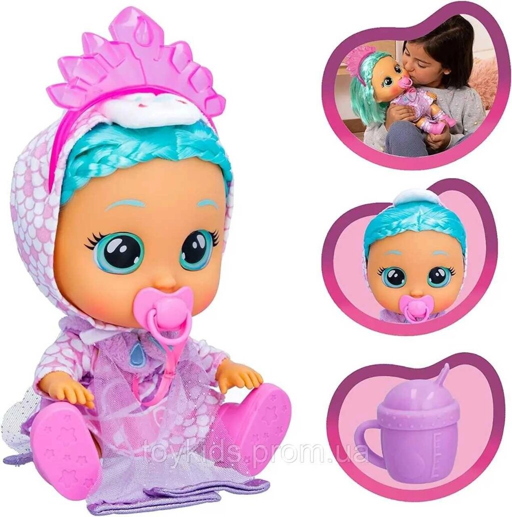 Інтерактивна лялька Елоді Cry babies Kiss Me Princess Elodie IMC від компанії Premium - фото 1