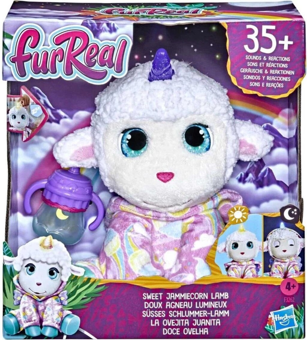 Інтерактивний Малюк Ягня Єдиноріг FurReal Sweet Jammiecorn Lamb від компанії Premium - фото 1