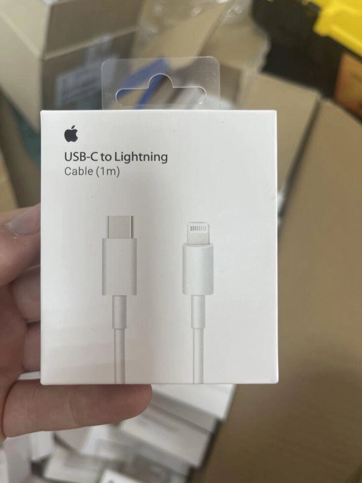 Кабель Apple Lightning для Type-c Cable MQGJ2ZE- (1 m) від компанії Premium - фото 1