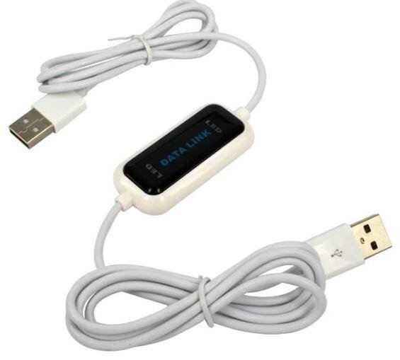 Кабель DATA LINK для передавання даних між комп'ютерами через USB 480Mb/s від компанії Premium - фото 1