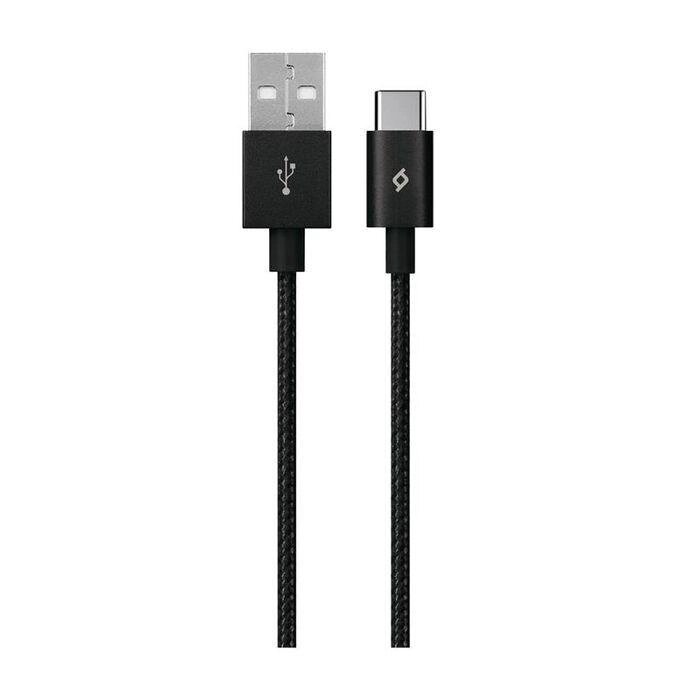 Кабель Ttec (2DK23S) USB TypeC, AlumiCable XL, 2м, Black від компанії Premium - фото 1