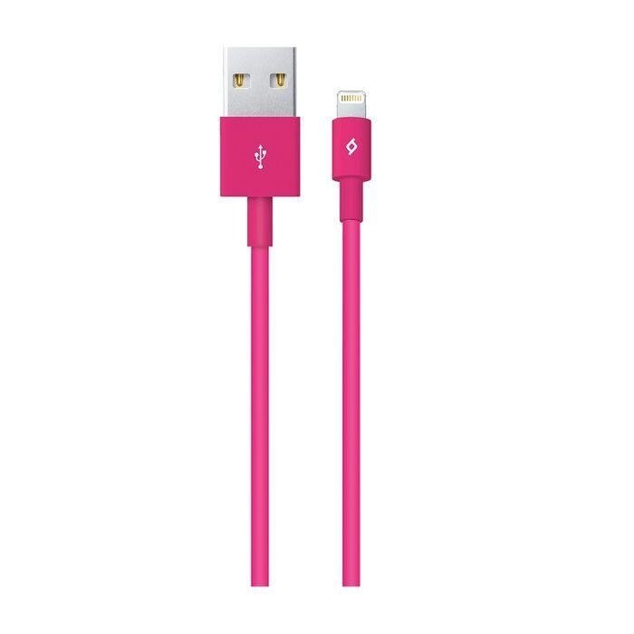 Кабель Ttec (2DK7508P) USB Lightning, 1м, Pink від компанії Premium - фото 1