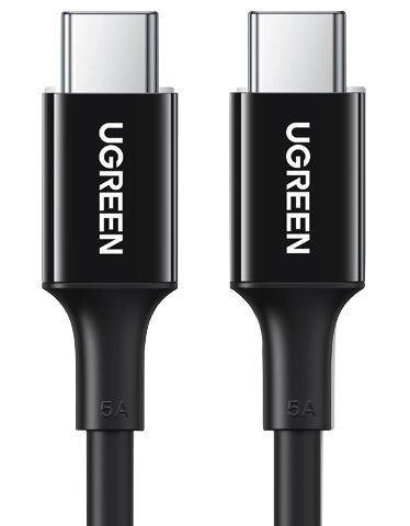 Кабель Ugreen US300 TypeC TypeC 100W 5A Cable 2м (Black) від компанії Premium - фото 1