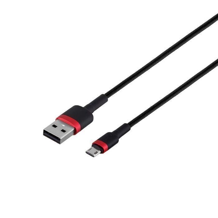 Кабель USB Baseus CAMKLFH USB to Micro 2 A 3m Чорний від компанії Premium - фото 1