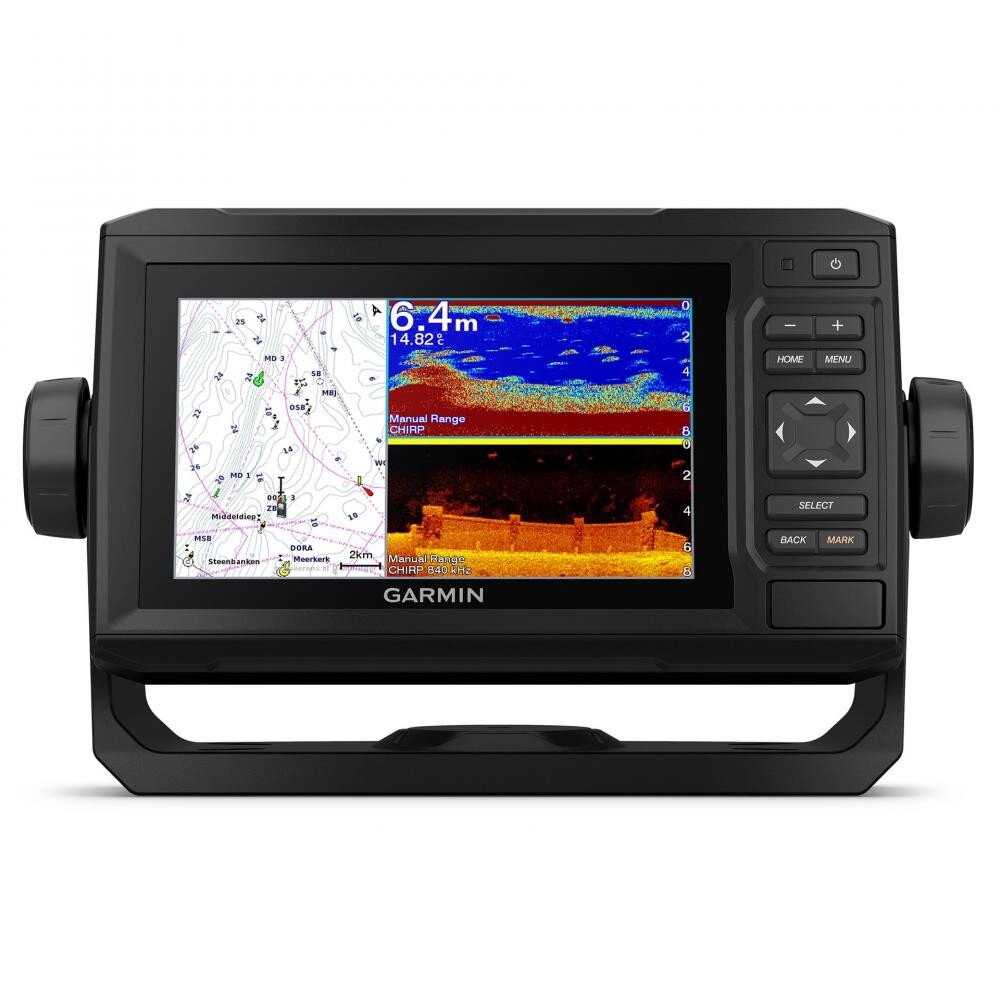 Картплоттер (GPS)-ехолот Garmin echoMAP UHD 62cv w/GT24 xdcr (010-02329-01) від компанії Premium - фото 1