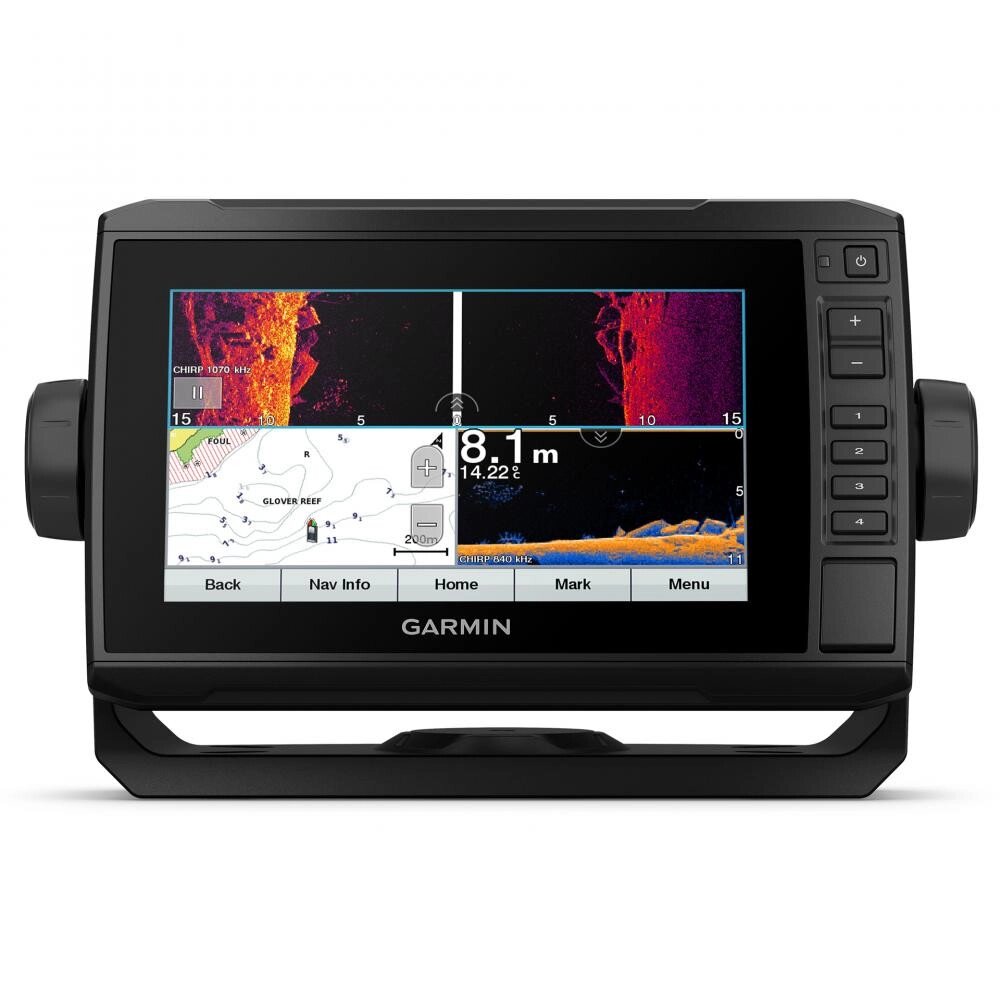 Картплоттер (GPS)-ехолот Garmin echoMAP UHD 72sv w/GT54 xdcr (010-02337-01) від компанії Premium - фото 1