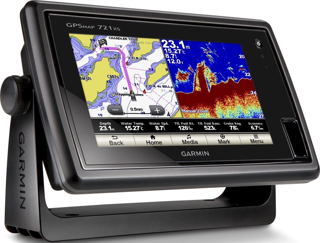 Картплоттер (GPS)-ехолот Garmin GPSMAP 721xs (010-01101-01) від компанії Premium - фото 1