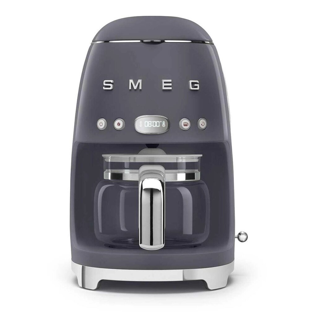 Кавомашина крапельна Smeg DCF02GREU сірий / наявність від компанії Premium - фото 1