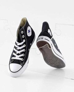 Кеди Converse All Star конверс олл старі високі чорні