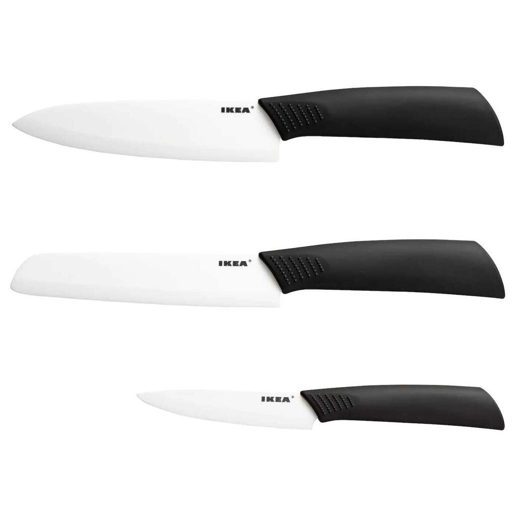 Керамічні ножі Ikea Ceramic Knives Ikea Ikea Hakkig 602.430.91 від компанії Premium - фото 1