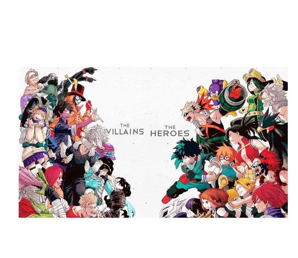 Килимок для миші MY HERO ACADEMIA 75/40см від компанії Premium - фото 1