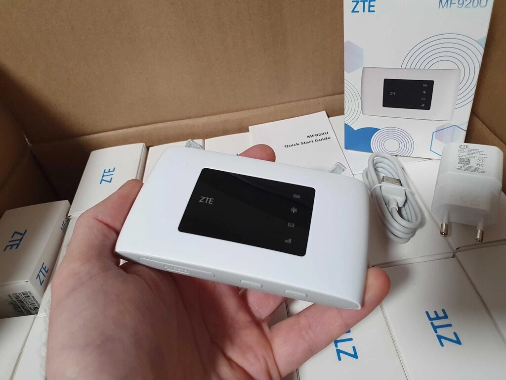 Кишеньковий 4G 3G LTE WiFi роутер модем ZTE mf920u Київстар Lifecell від компанії Premium - фото 1