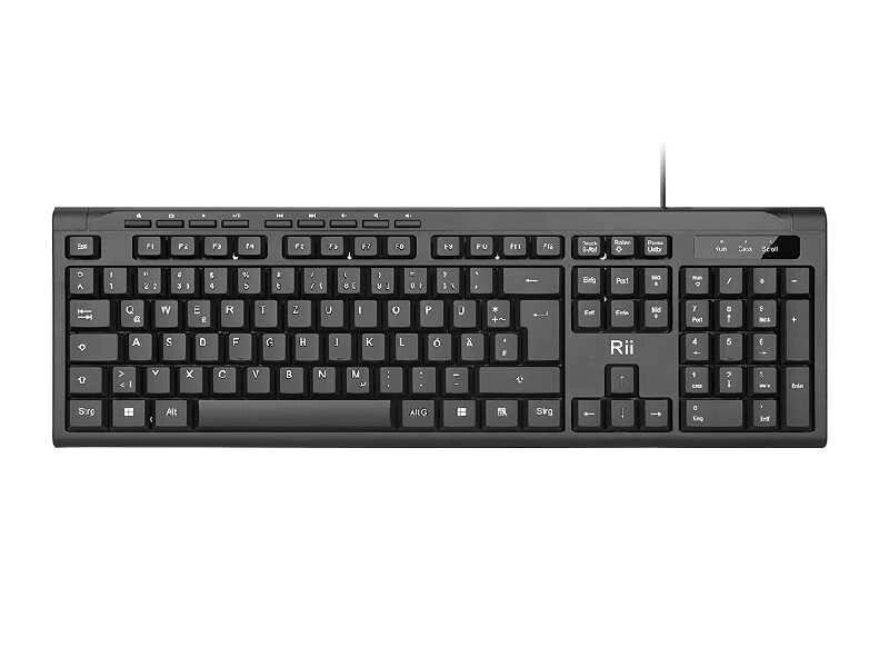 Клавіатура Rii RK907 Keyboard USB від компанії Premium - фото 1