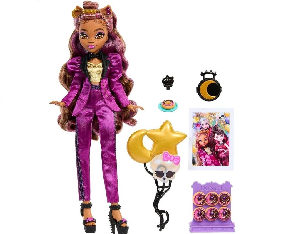 Клодин Вульф Монстер Хай Бальна вечірка Monster High Clawdeen Wolf від компанії Premium - фото 1