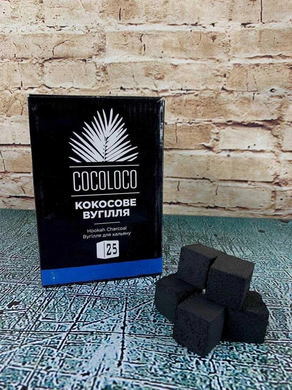 Кокосове вугілля для кальяну Cocoloco Хмара 1 кг Опт від компанії Premium - фото 1