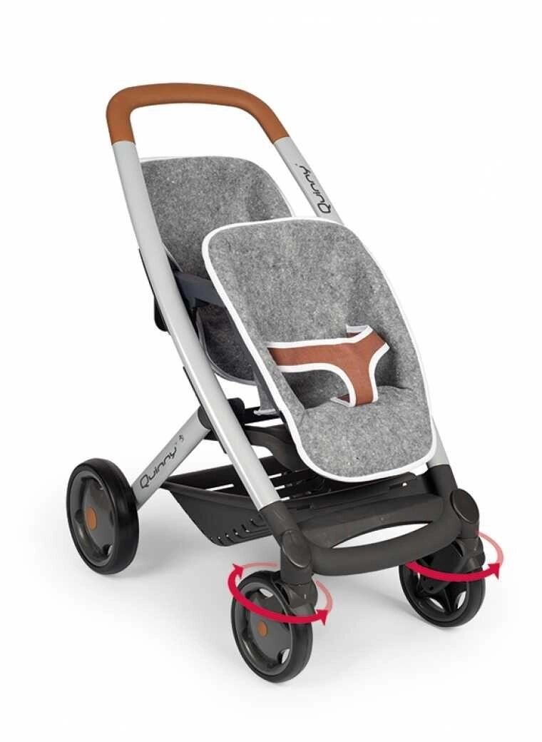 Коляска Maxi-Cosi &amp, Quinny для близнюків Графіт Smoby 253204 від компанії Premium - фото 1