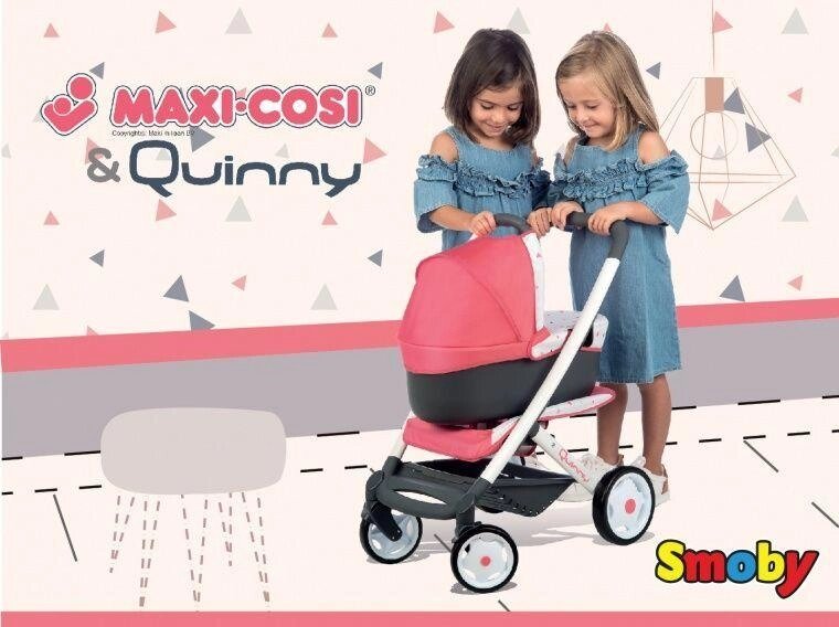 Коляска Smoby Maxi-Cosi &amp, Quinny 3 в 1 253198 від компанії Premium - фото 1