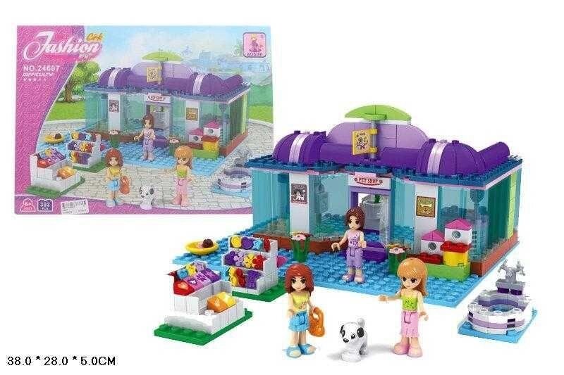 Конструктор для дівчинки Зоомагазин доповнює Lego Friends від компанії Premium - фото 1