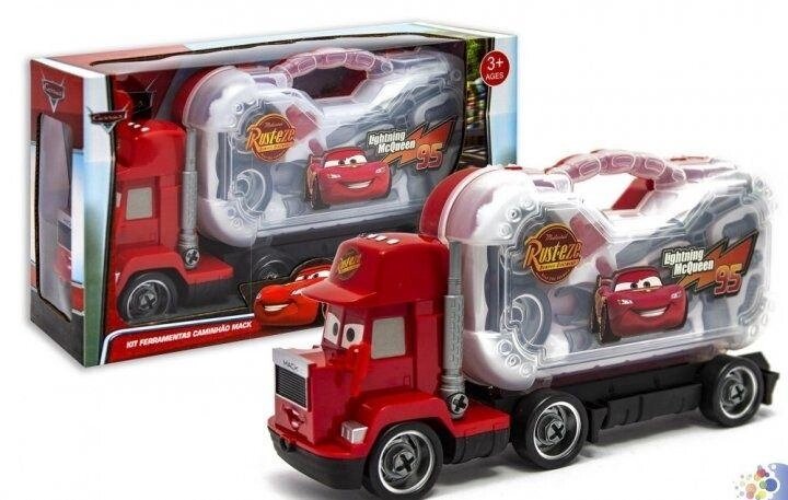 Конструктор фура «Тачки» Cars 018-1A Baby Toys від компанії Premium - фото 1