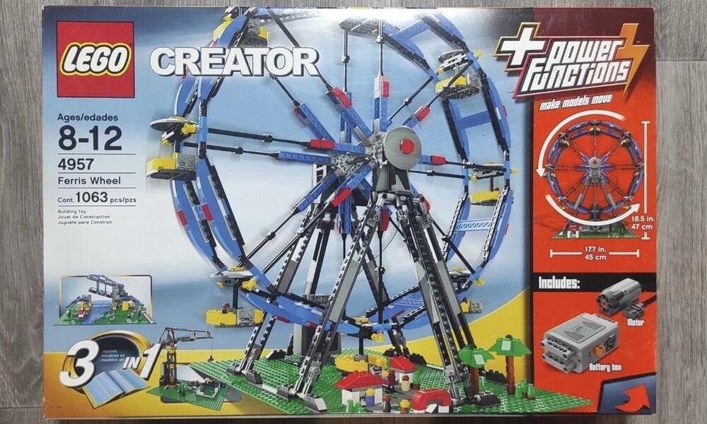 Конструктор LEGO 4957 Creator Ferris Wheel ЛЕГО від компанії Premium - фото 1