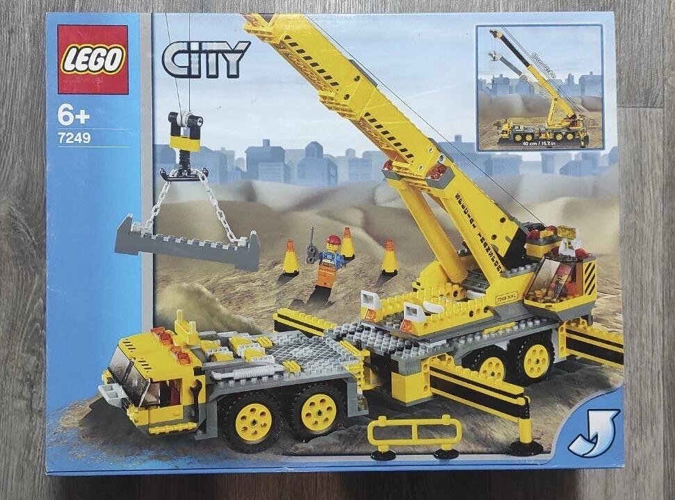 Конструктор LEGO 7249 City XXL Mobile Crane ЛЕГО від компанії Premium - фото 1