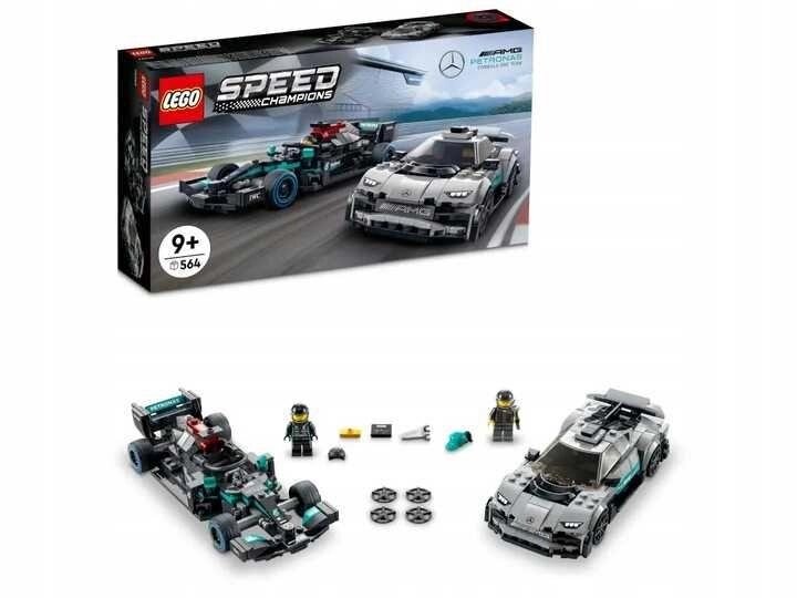 Конструктор LEGO 76909 Mercedes-AMG F1 W12 E та Mercedes-AMG ONE від компанії Premium - фото 1