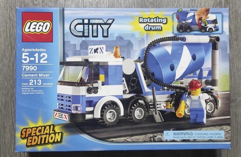 Конструктор LEGO - 7990 - Lego City Cement Mixer ЛЕГО від компанії Premium - фото 1