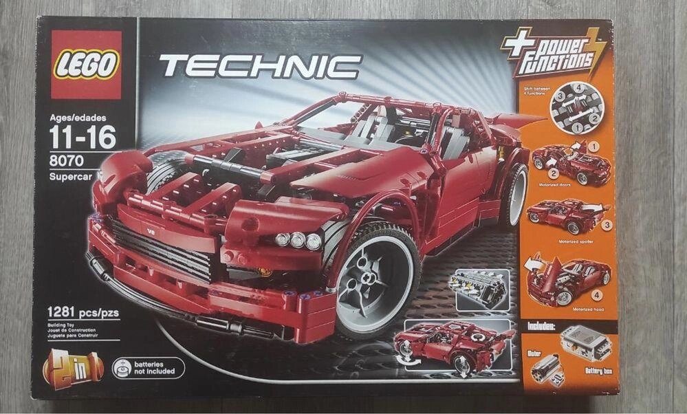 Конструктор LEGO 8070 Technic Supercar ЛЕГО від компанії Premium - фото 1