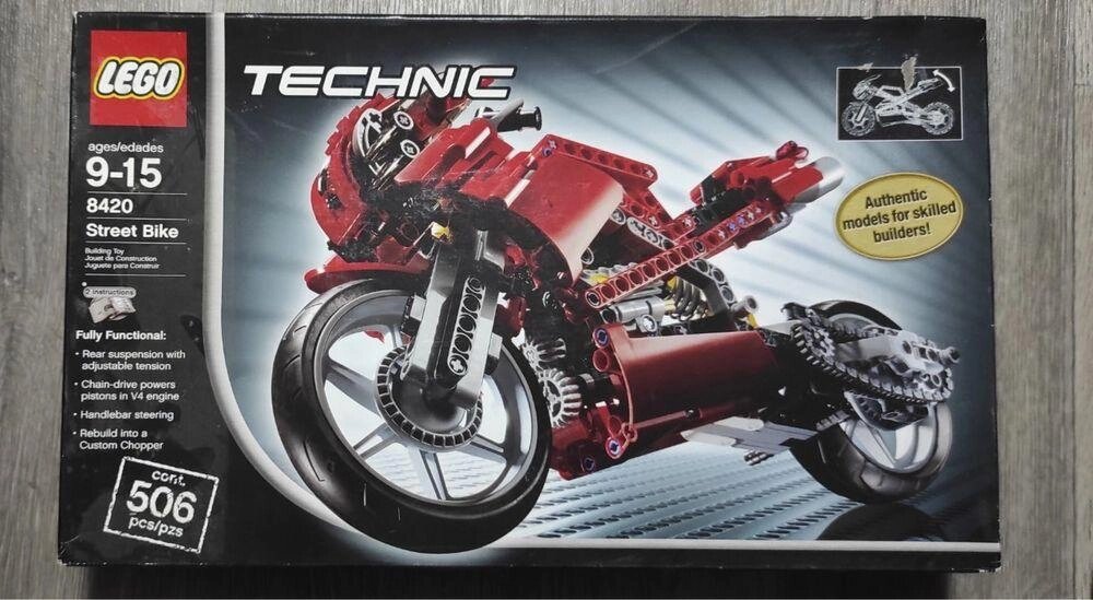 Конструктор LEGO 8420 - Technic Street Bike ЛЕГО від компанії Premium - фото 1