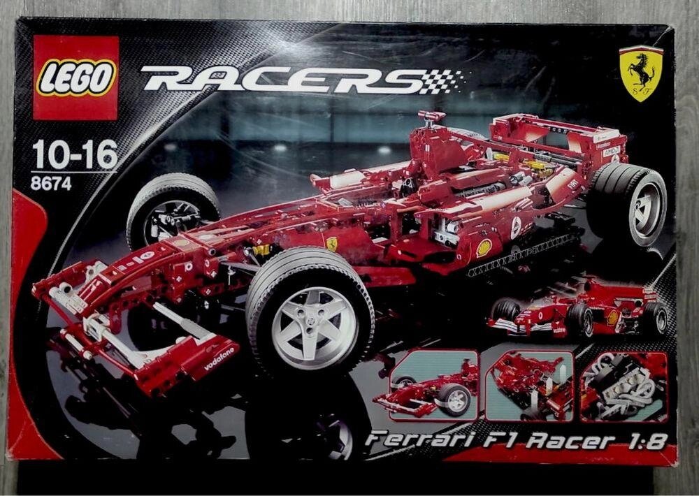 Конструктор LEGO 8674- Ferrari F1 Racer 1:8 від компанії Premium - фото 1