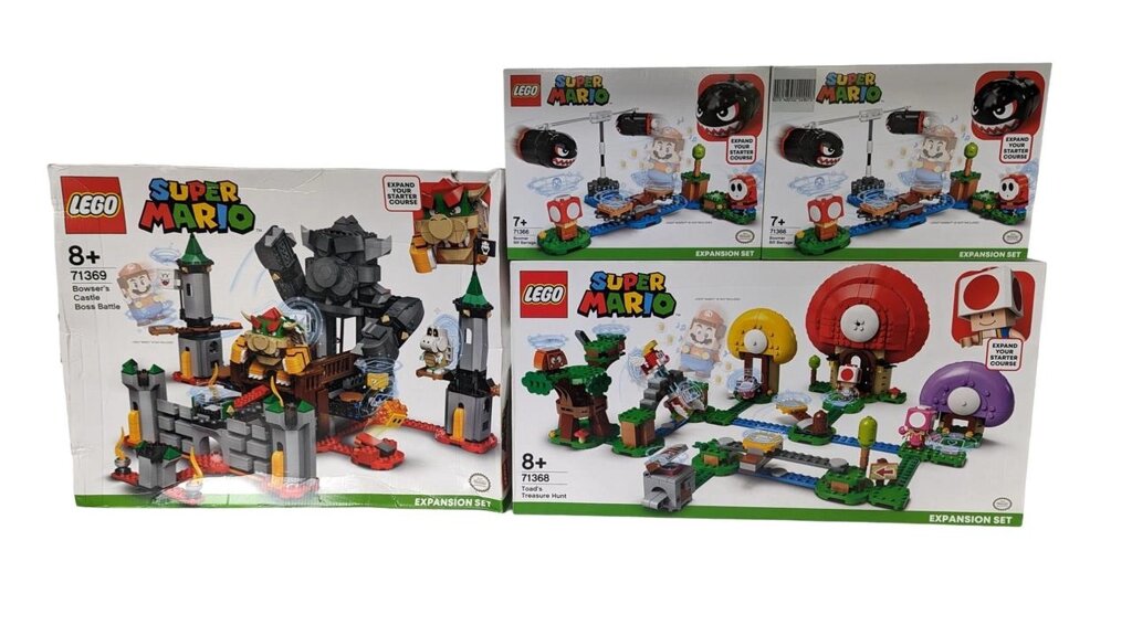 Конструктор LEGO Super Mario 71366, 71368,71369 розпродаж від компанії Premium - фото 1