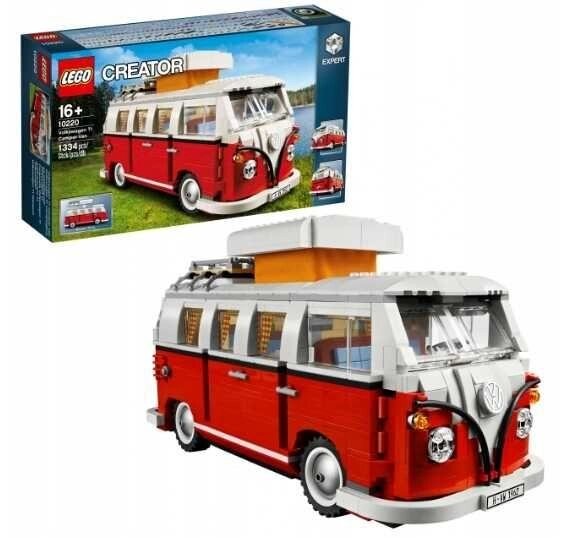 Конструктор LEGO Volkswagen T1 Фургон-Кемпер 10220 від компанії Premium - фото 1