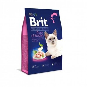 Корм Бріт Brit Premium by Nature Cat Adult Chicken 1,5 kg 7.05.523