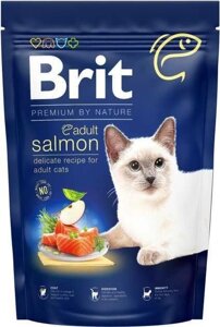 Корм Бріт Brit Premium by Nature Cat Adult Salmon 1,5 kg 7.05.527