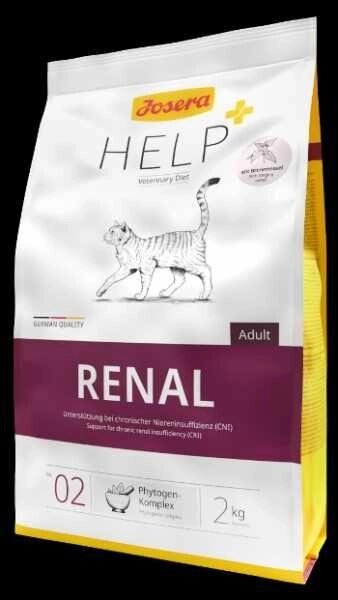 Корм Josera Ренал Кет. Josera Help Renal Cat 2кг 7.08.310 від компанії Premium - фото 1