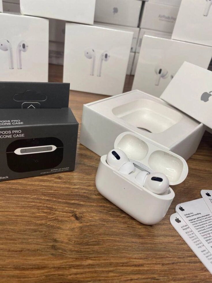 Краща Копі навушників Apple Airpods pro! 1:1 З активним шумоподавлений від компанії Premium - фото 1